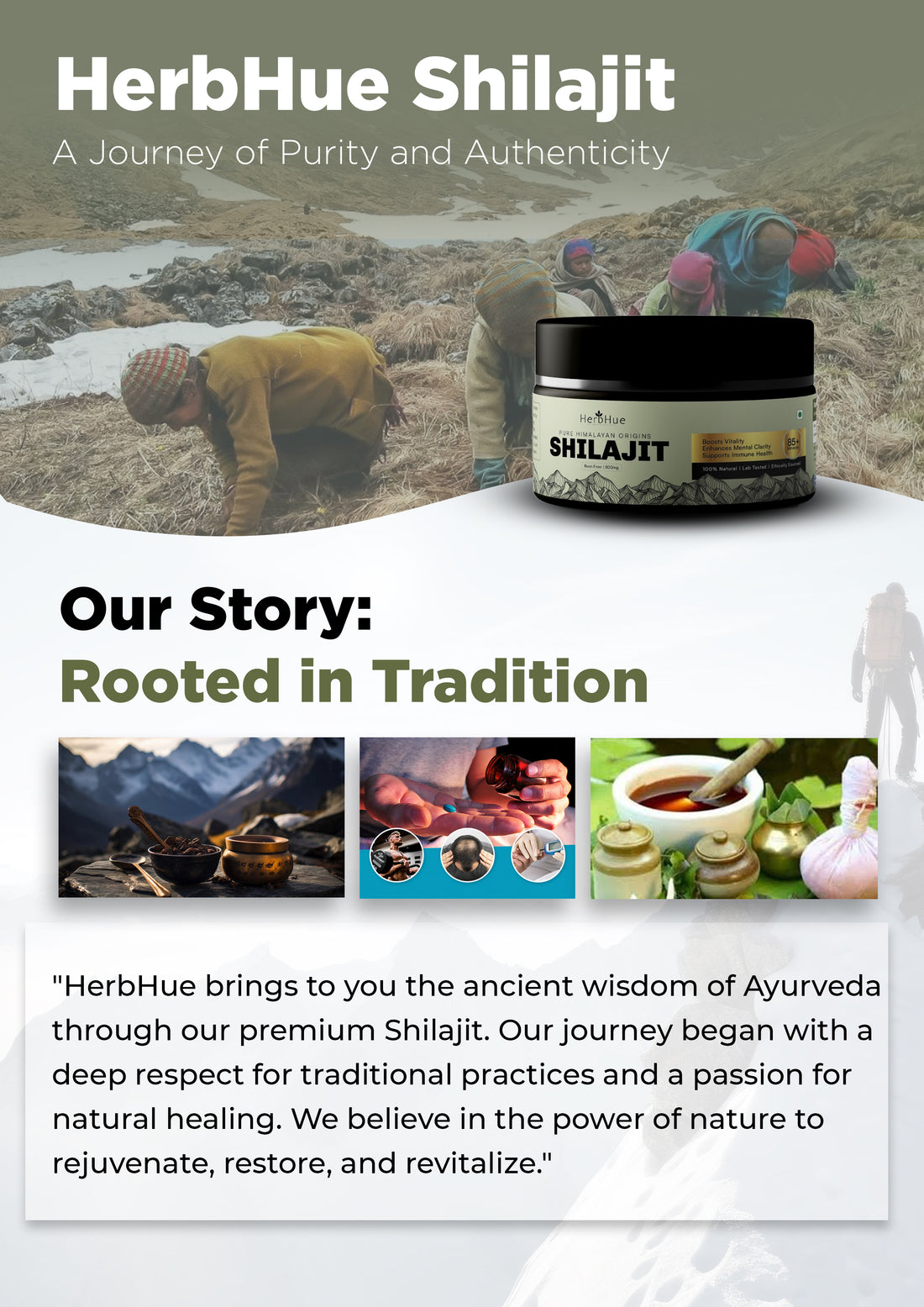 HerbHue Himalayan Shilajit Resin