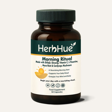 HerbHue Morning Ritual – A Daily Foundation with, L-Theanine, Ginseng & Vitamin C